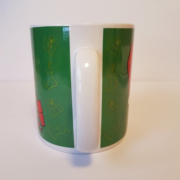 Oversize Peanuts Christmas Mug Snoopy Woodstock Jumbo Size 24 oz Mug Teacup - Picture 4 of 15